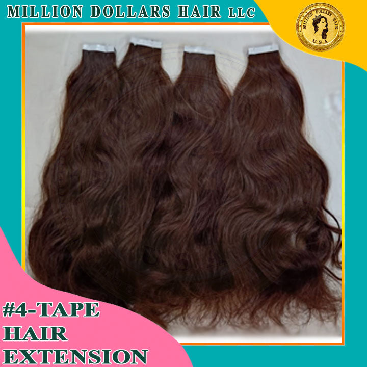 Wavy Tape in Hair Extension | Million Dollars Hair LLC
