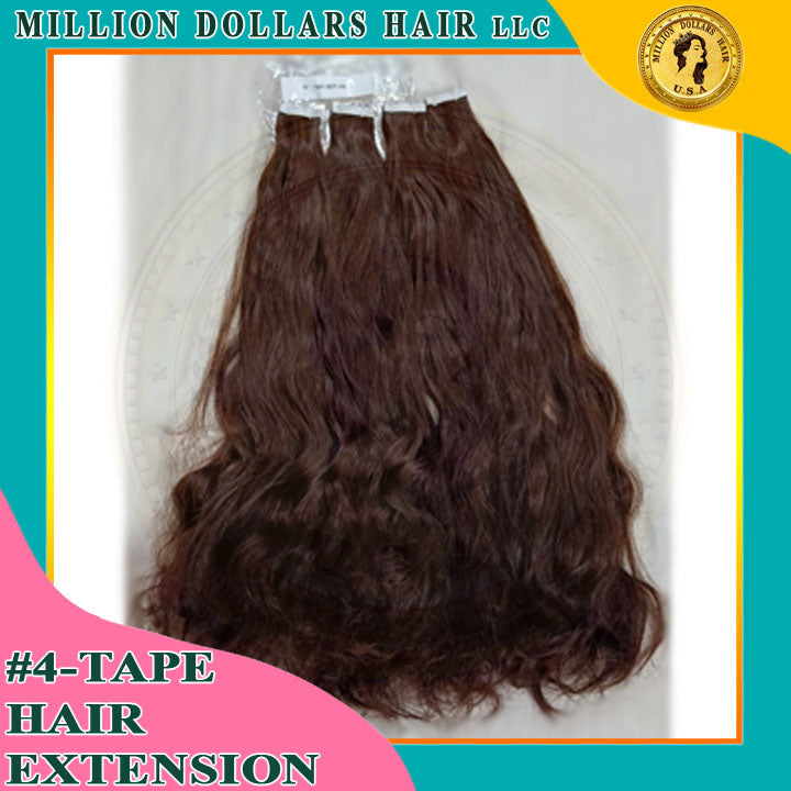 Wavy Tape in Hair Extension | Million Dollars Hair LLC