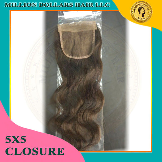 5x5 Lace Closure Wig | Virgin Human Hair | Million Dollars Hair LLC
