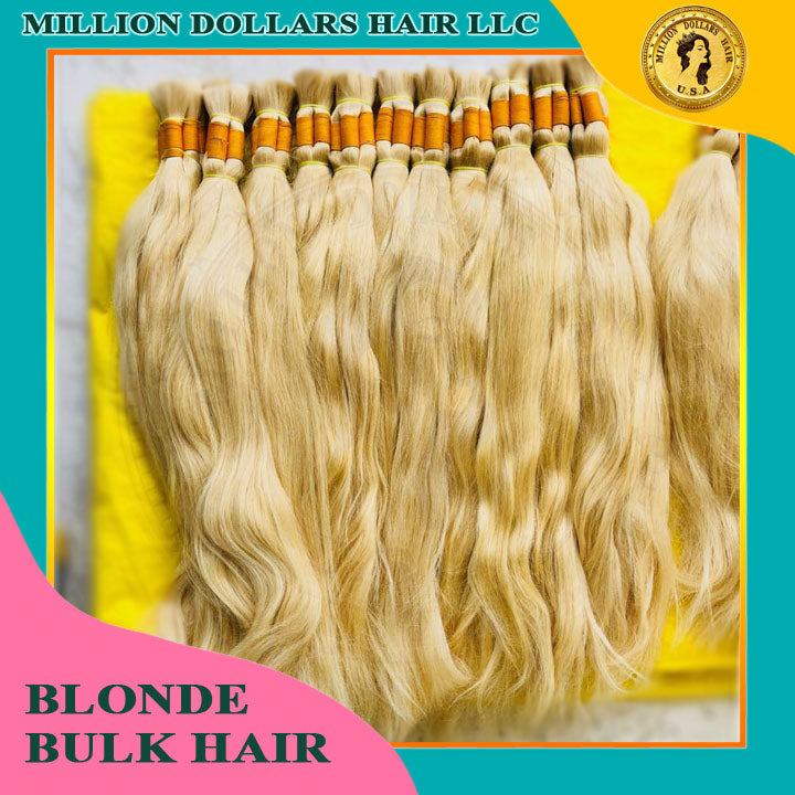 Blonde Human Hair Bundles | Blonde Hair | Million Dollars Hair LLC