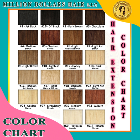 5x5 Colored Closure Hair | Colored Hair | Million Dollars Hair LLC
