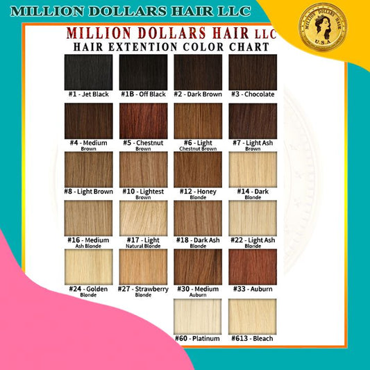 Wavy Bulk Hair | Wavy Bulk Human Hair | Million Dollars Hair LLC